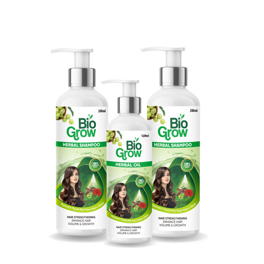 2 Shampoo and 1 Oil Pack